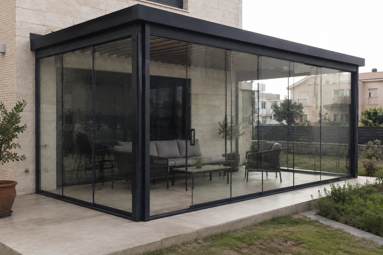 מחפשים זכוכית הזזה על מסילות? — רביב-ים